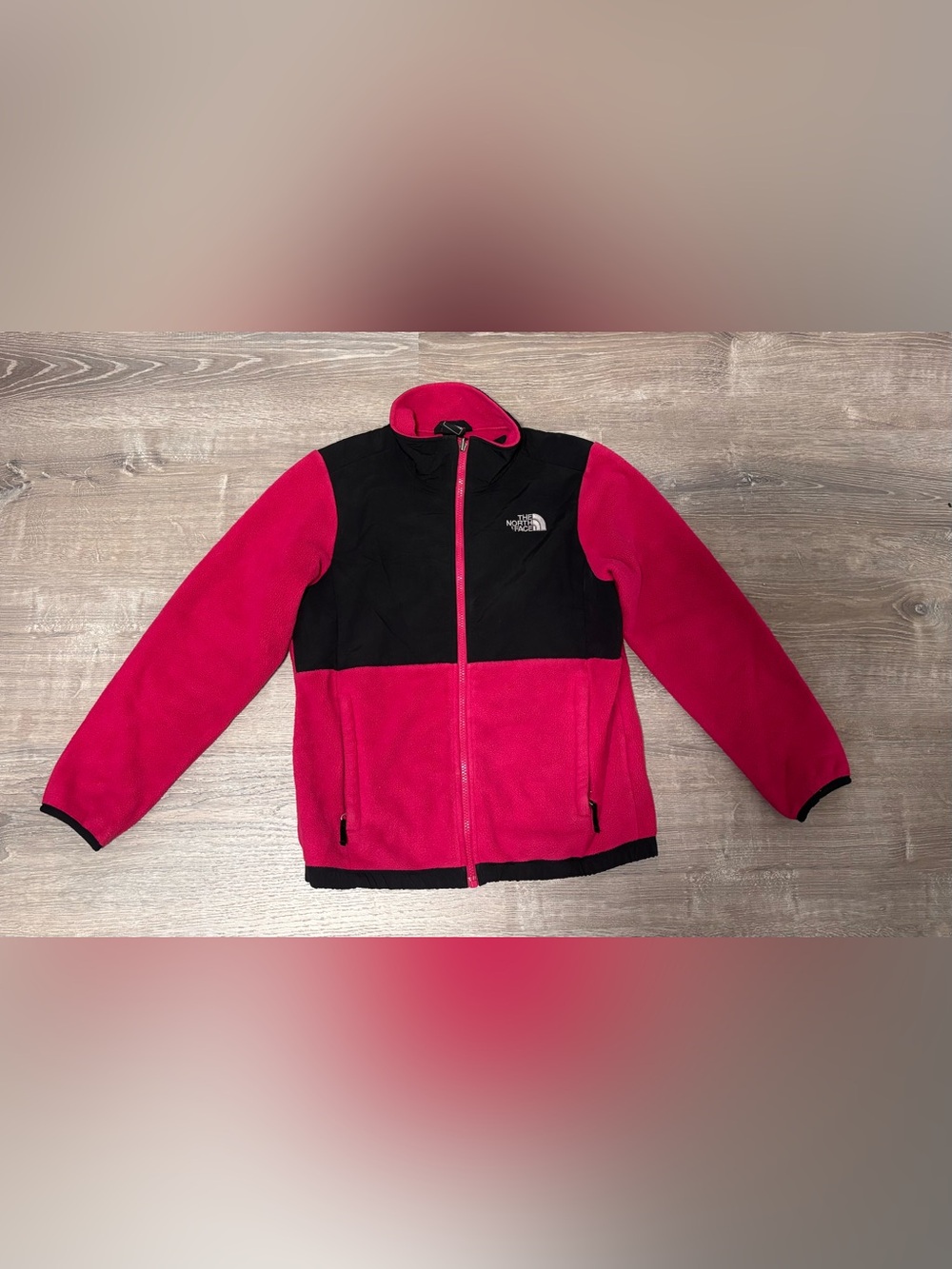 The North Face Girls pink full zip Thick Fleece Jacket-Large 14/16